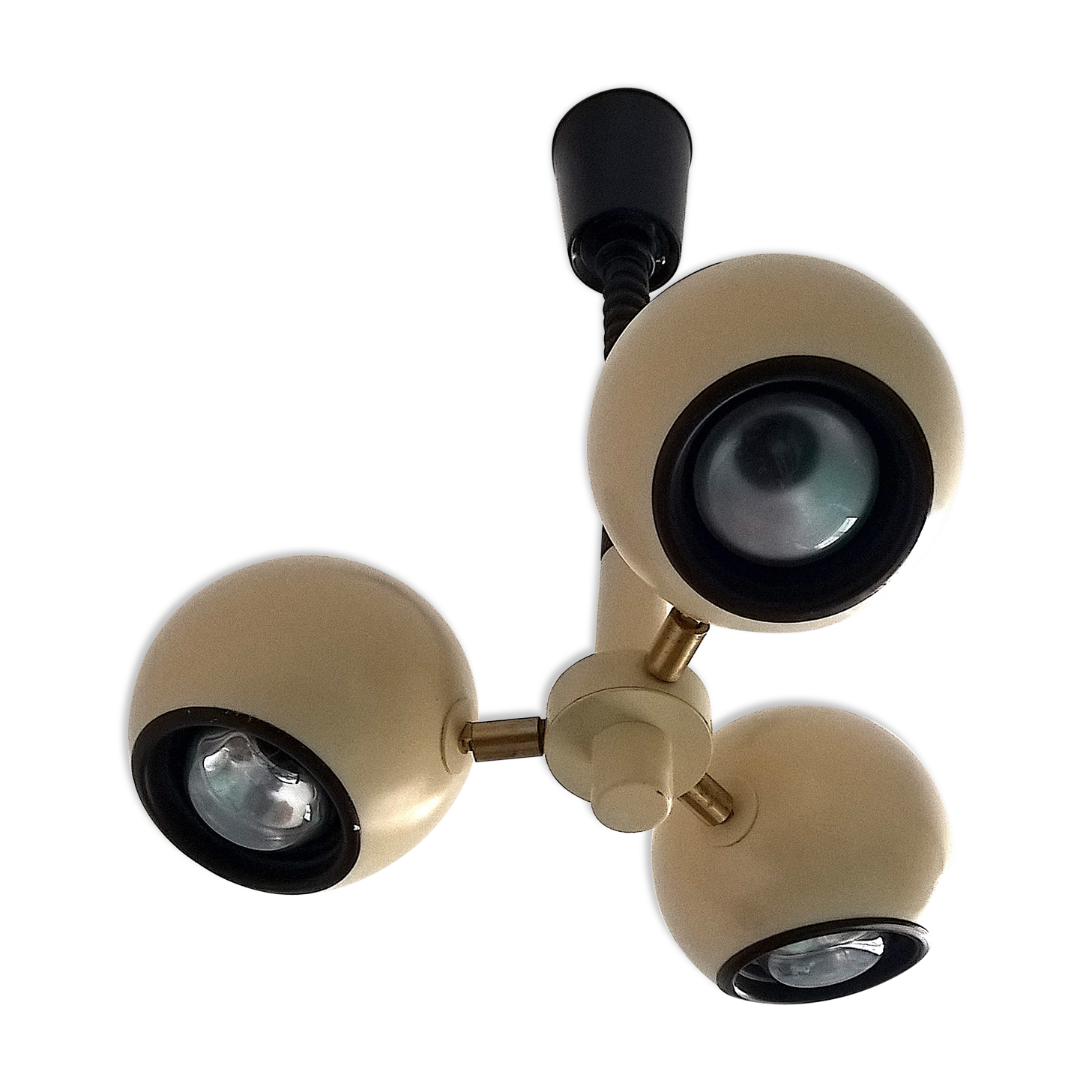 Chandelier "Eyeball" by Koch and Lowy for IMO