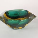 Flavio Poli pocket tray for Seguso (attri) Murano Italy 1960