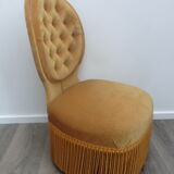Gold low chair