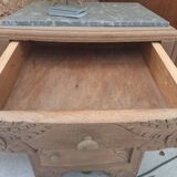 Vintage bedside table