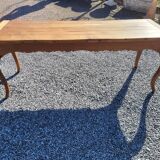 Farmhouse table in old solid oak