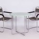 Chaises de Bauhaus restaurées en tissu Iron-Garn par M. Breuer, République tchèque, années 1930, ensemble de 2