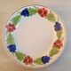 Assiettes plates, faïence de Moselle, Niderviller