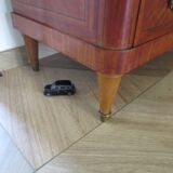 Louis XVI chest of drawers - Bronze - Butterfly wood veneer marquetry - 1930