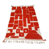 Beni Ourain rug, handmade Moroccan rug 150/250cm