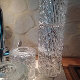 Tulipe en verre moulé