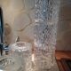 Molded glass tulip