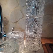 Tulipe en verre moulé