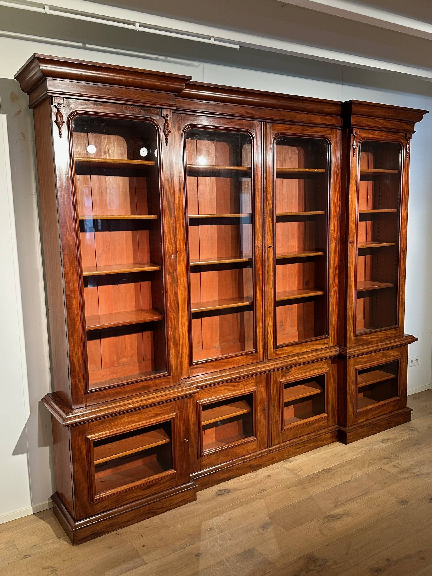 Large Victorian Bookcase