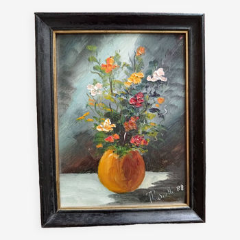 Tableau bouquet de fleurs