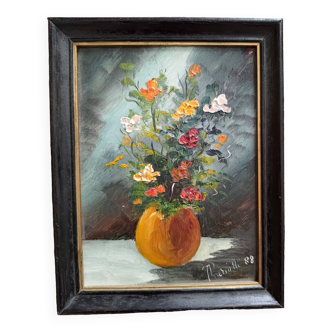 Tableau bouquet de fleurs