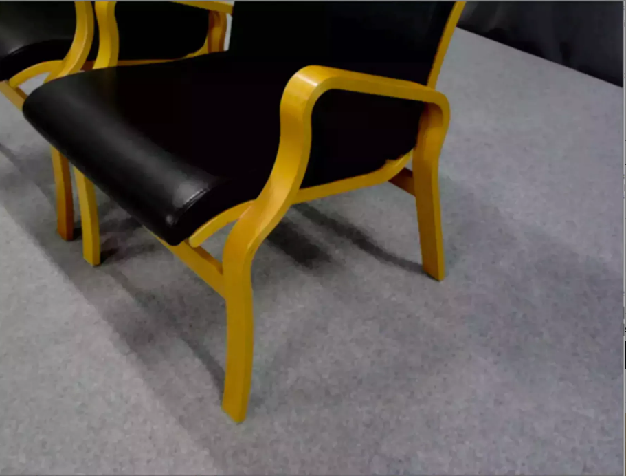 Pair of leather armchairs 1970