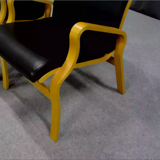 Pair of leather armchairs 1970