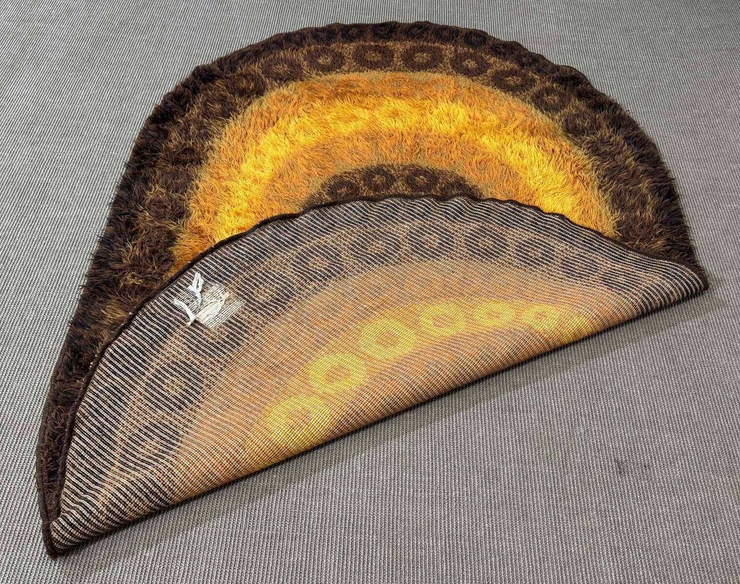 1970s wool carpet - 1.94m x 1m
