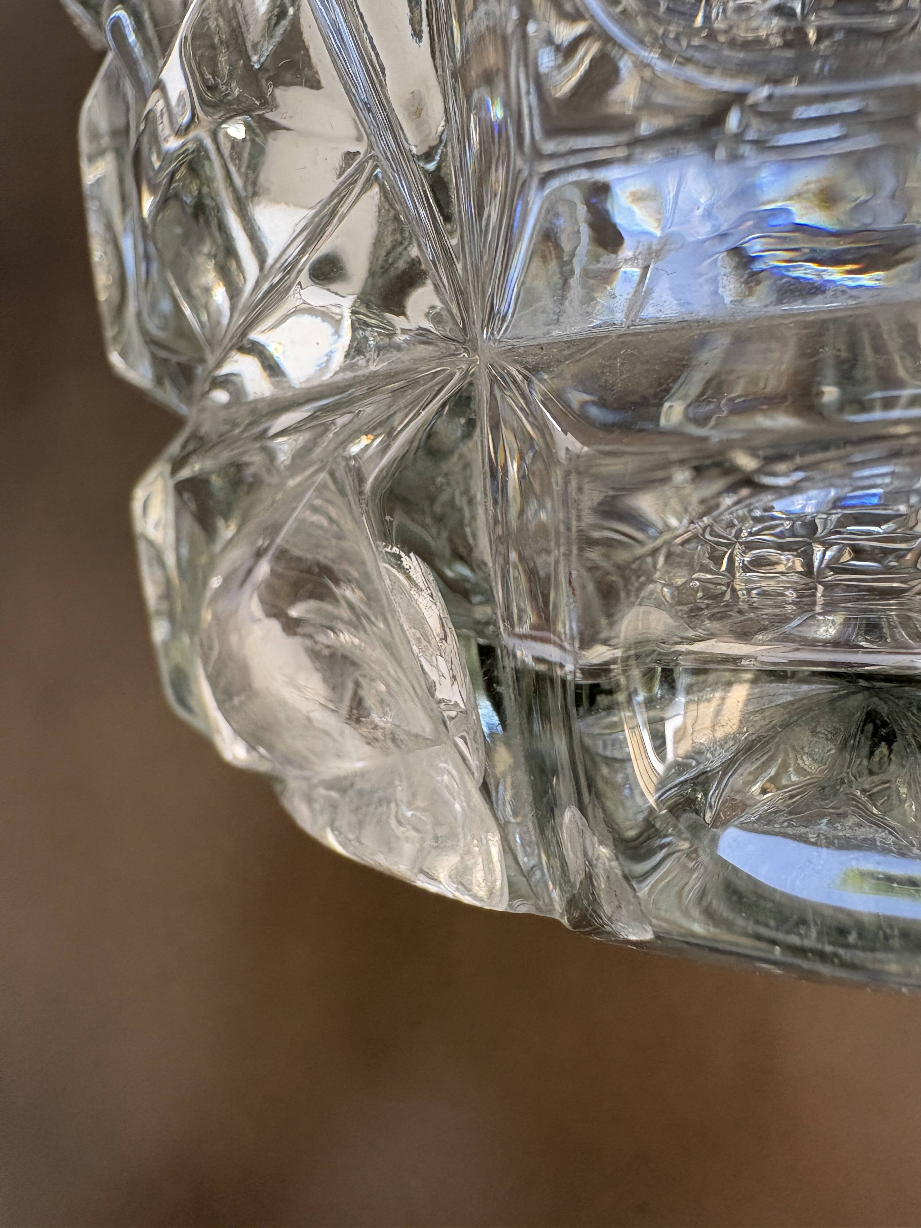 Sklo Union Libochovice crystal vase