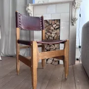 Vintage brutalist chair