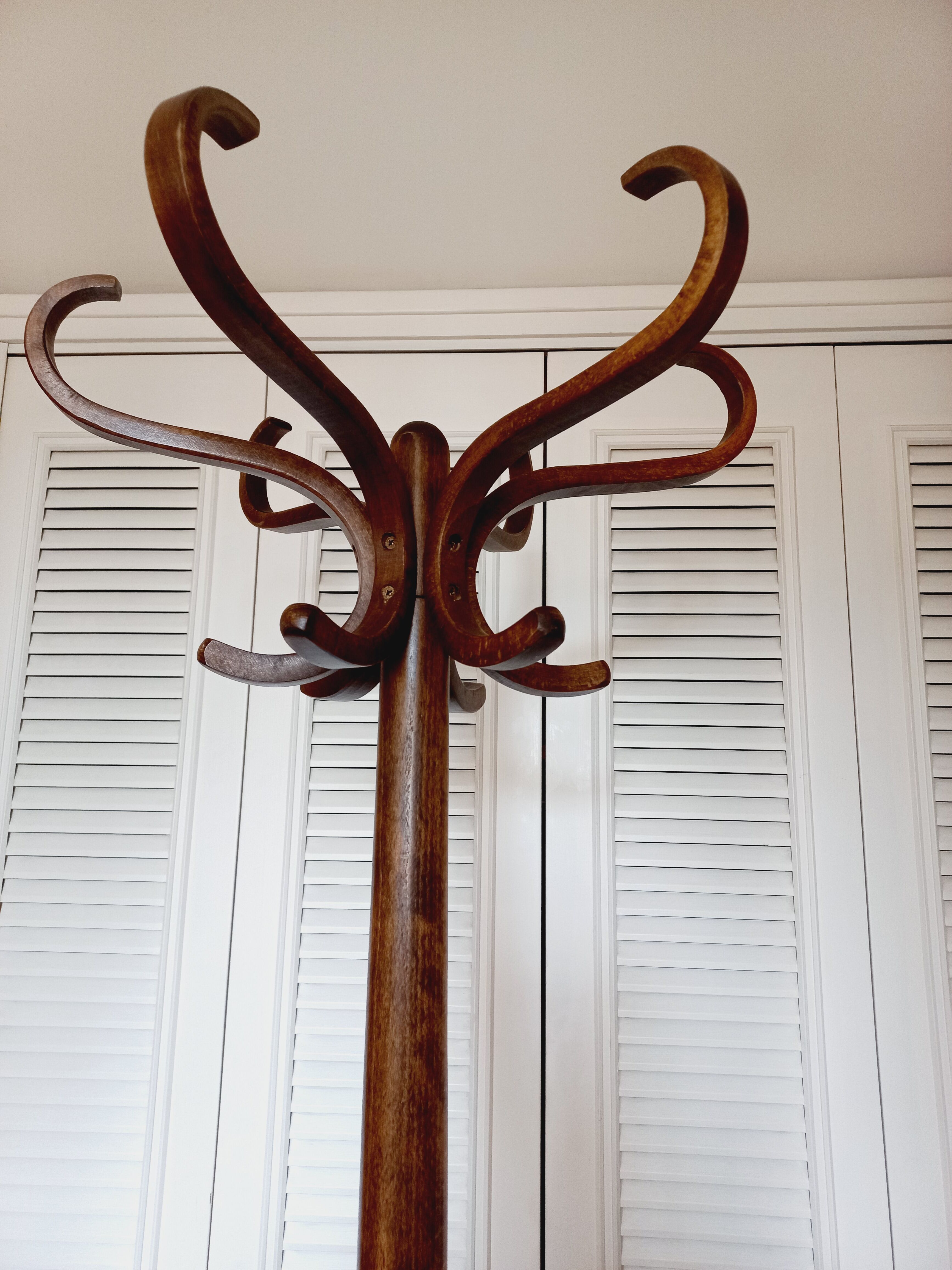 Vintage parrot coat rack