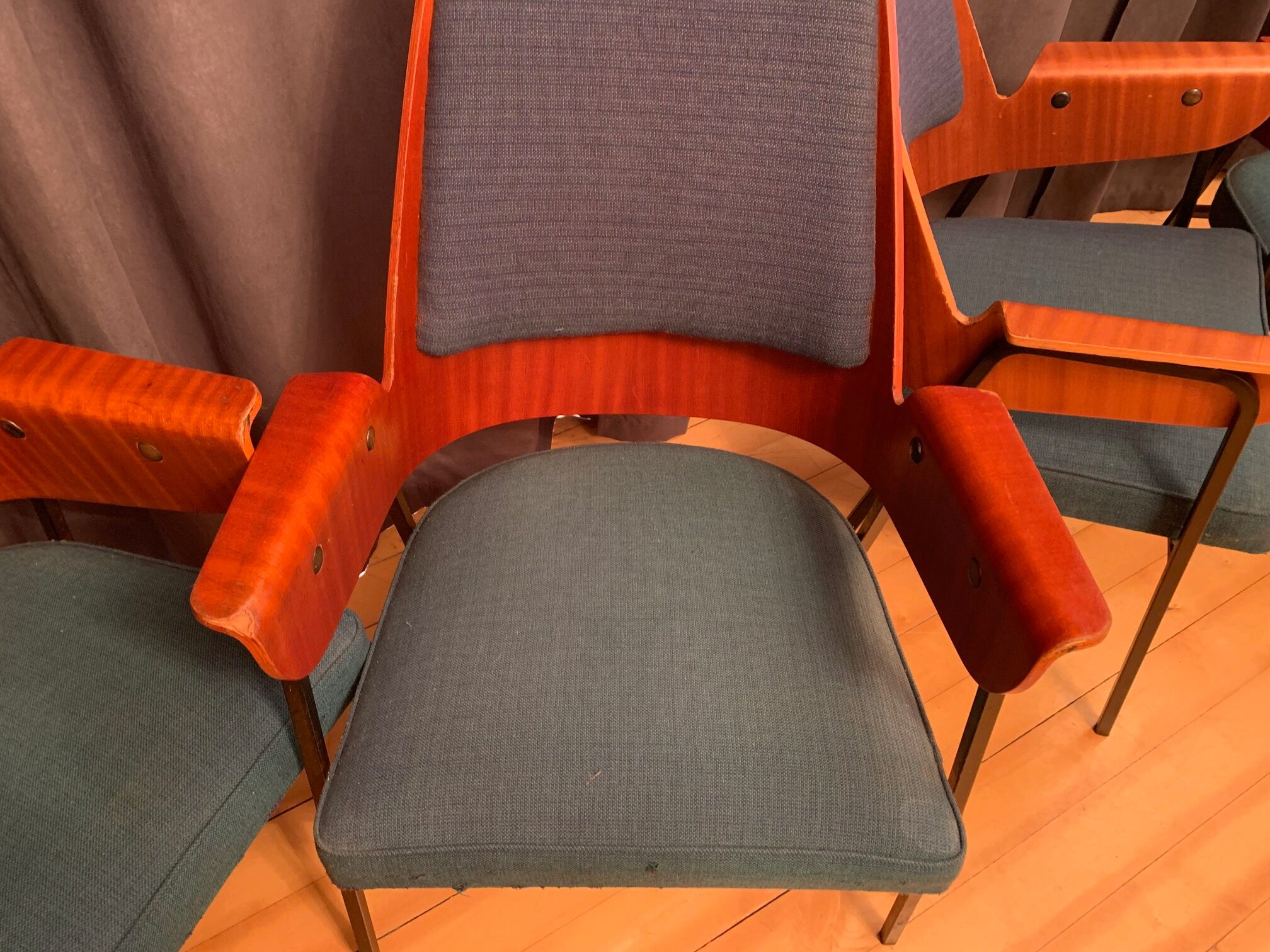 Set of four chairs, 1960s