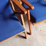 Pair of Danish armchairs Z by Poul Jensen for Selig 1960