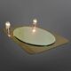 Design wall mirror with lamps, Italy 1970s