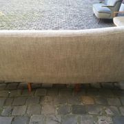 Canapé sofa banquette lit vintage scandinave années  50 60