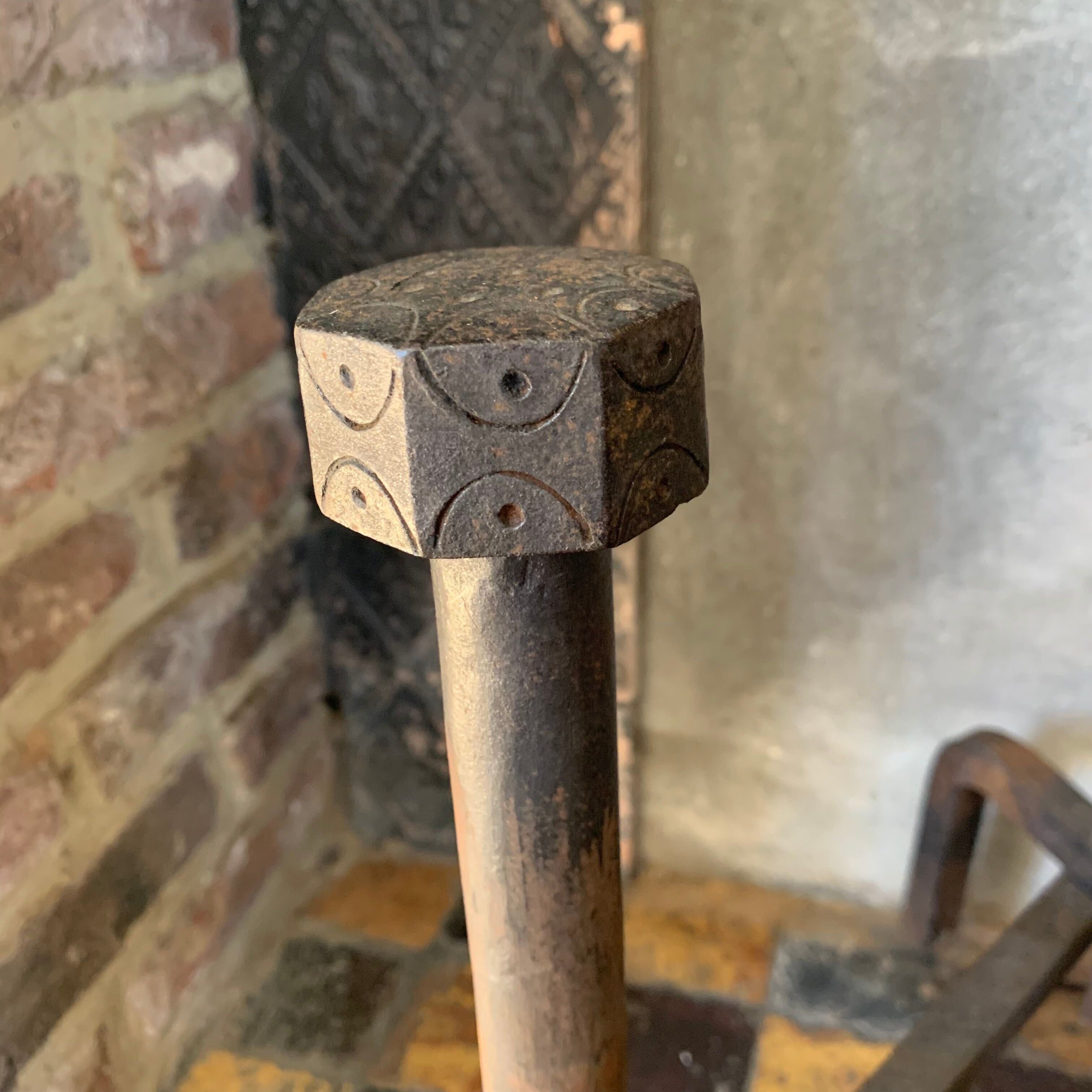 Pair of landiers XVIIIth