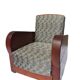 Paire de fauteuils club