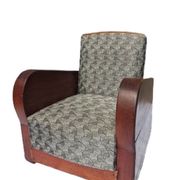 Pair of club armchairs