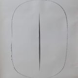 Poster Lucio Fontana 1977 concetto spaziale