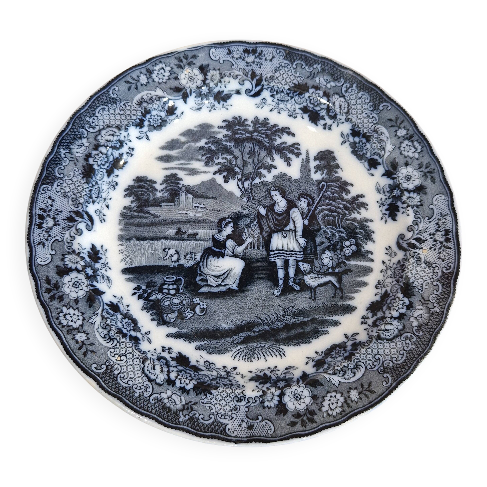Ceramic collection plate petrus regout maastricht