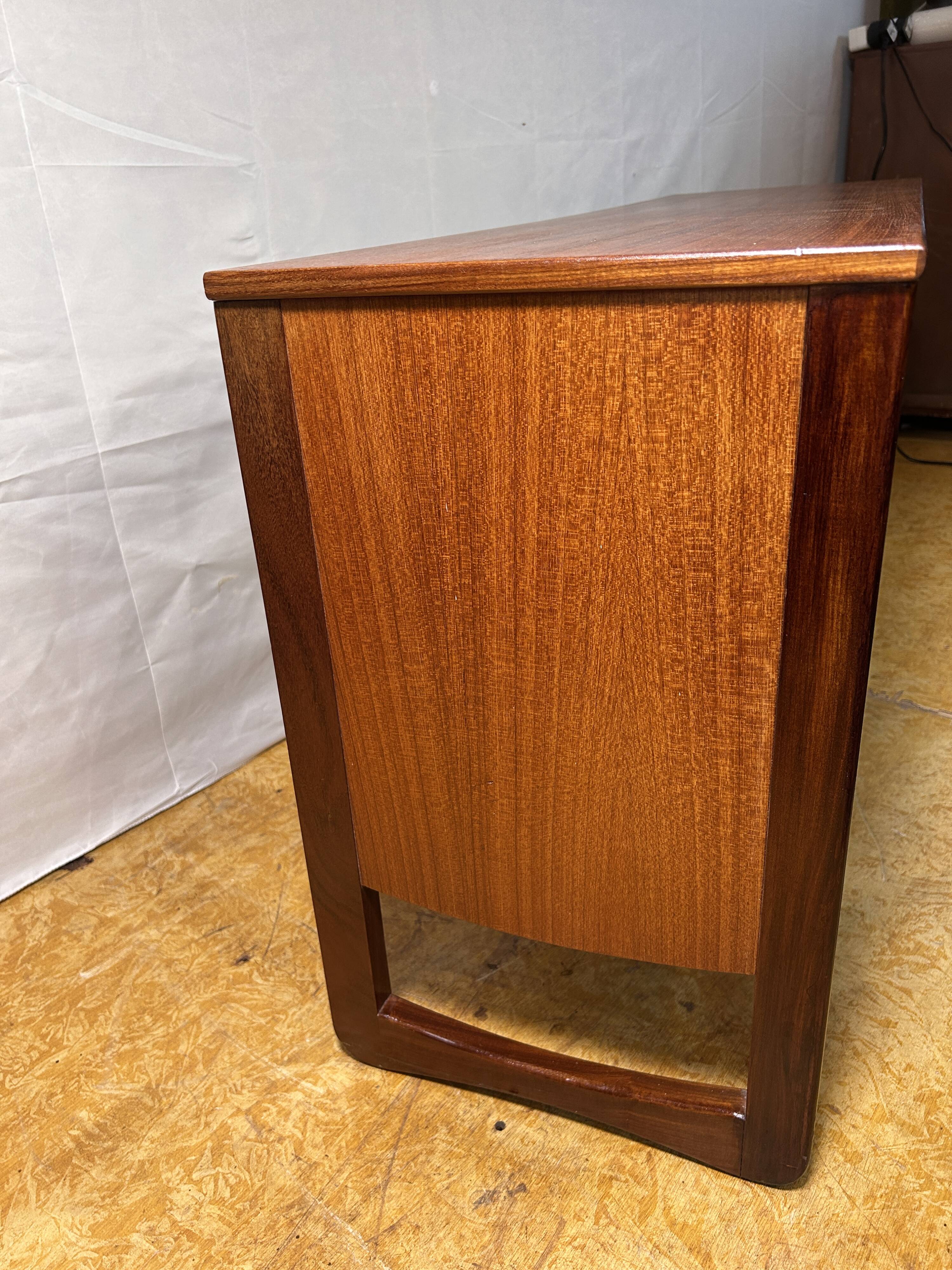 Mid-Century Retro Vintage Teak Record Cabinet by GPlan – 1960s