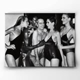 Helmut Newton – « Jerry Hall Spitting », 1978 Tirage d'art