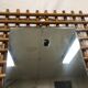Vintage rattan mirror 1960