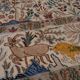 Tapis d'orient persan fait main vintage nain 160x272cm