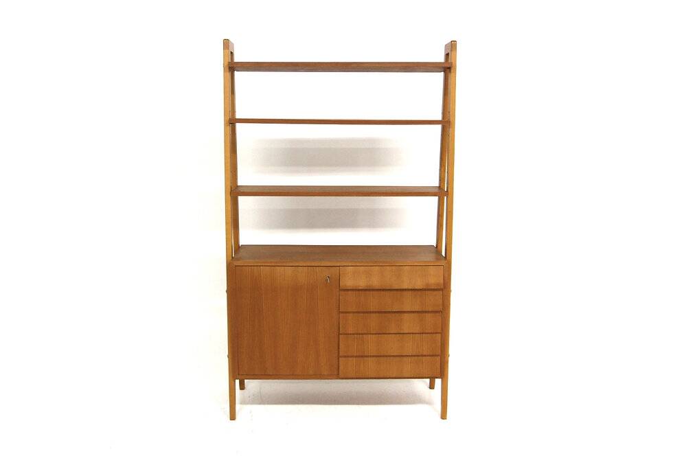 Scandinavian "Tema" teak bookcase, Möbel-Ikea, Sweden, 1960