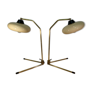 Paire de lampes de bureau