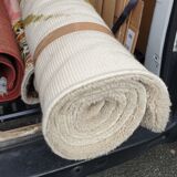 Curly wool design rug