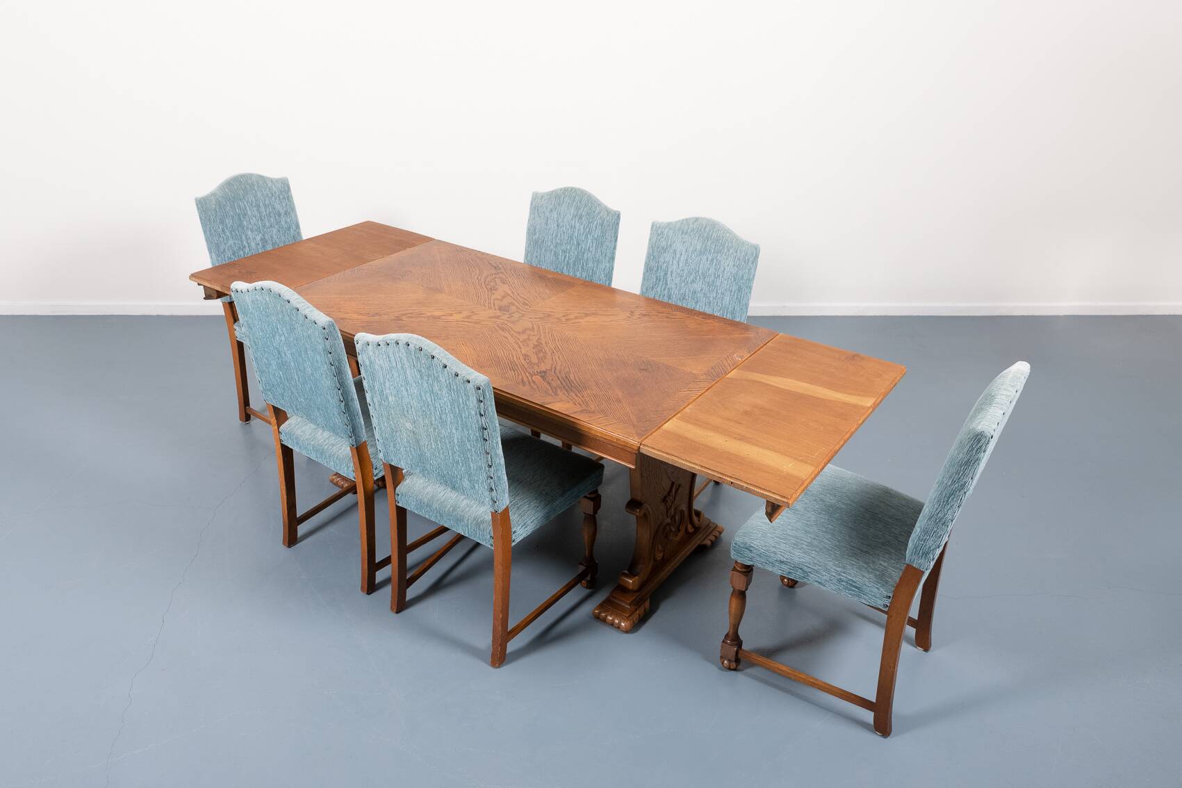Provenance oak dining set from 1950’s