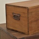 Walnut travel chest