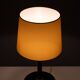 Stich Leather Table lamp Jean Adnet in style 1960s