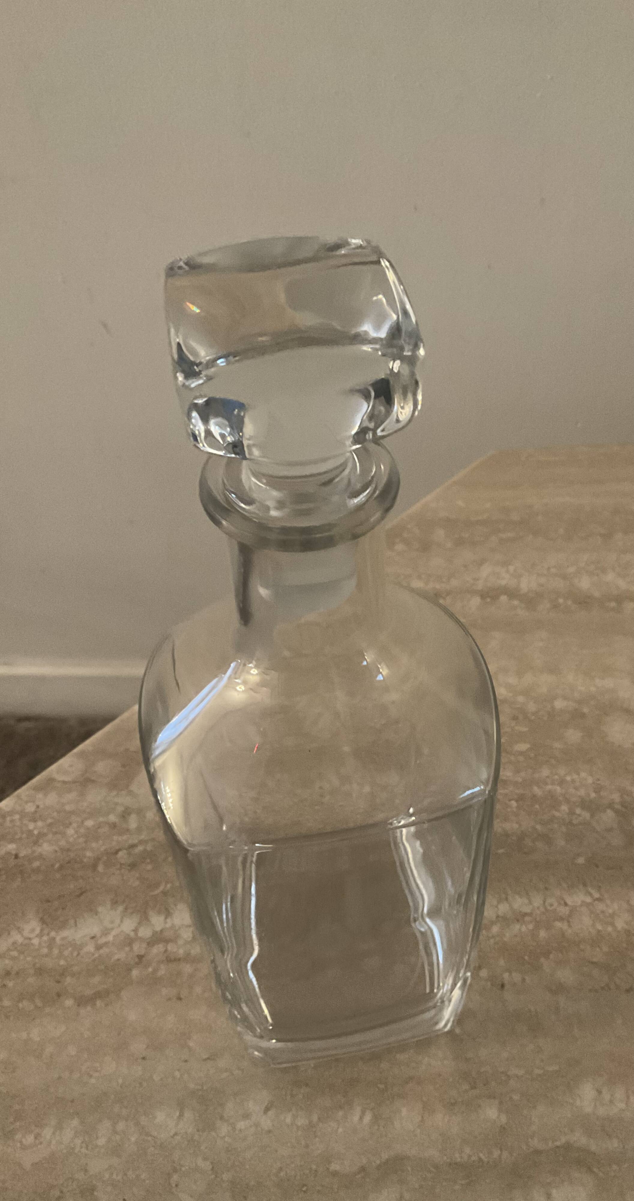 Vintage whiskey decanter