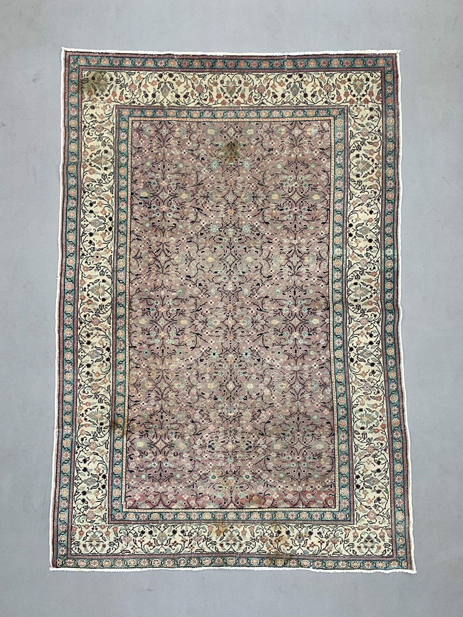 Tapis turc vintage 220x150 cm  Anatolie centrale