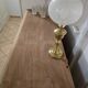 Buffet in Art Deco style, restored solid raw wood.