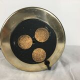 Pair of lamps to be installed Roger Nathan for saint-germain light 1975