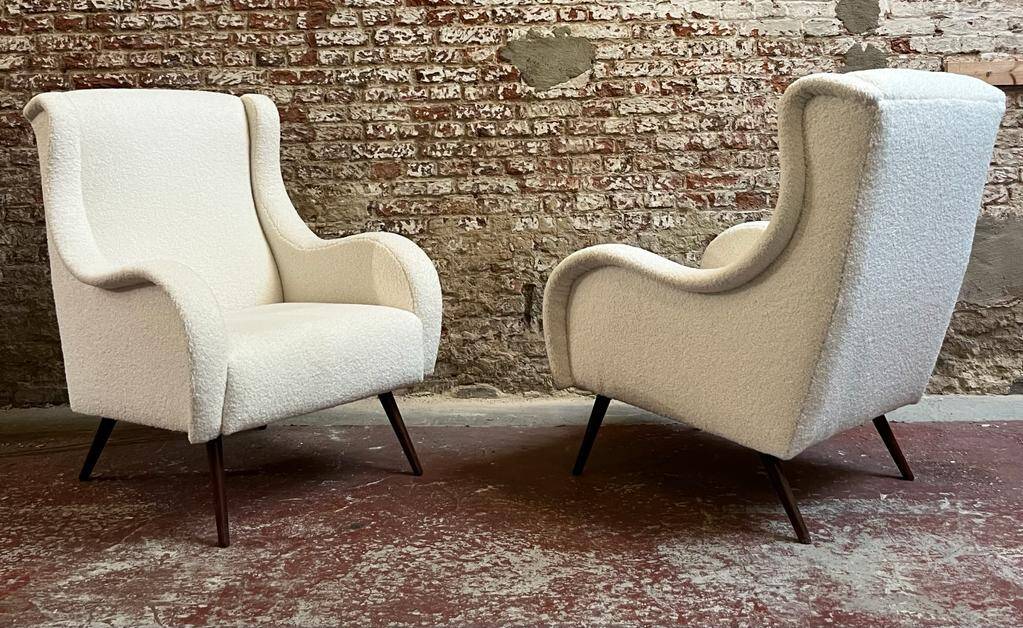 Italian armchairs 1950'