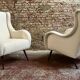 Fauteuils italiens 1950'