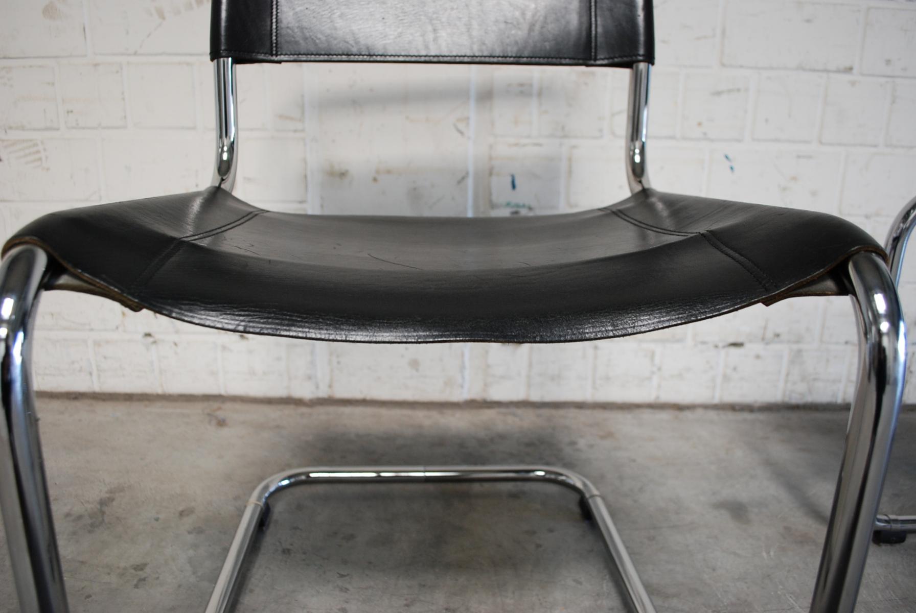 Vintage S33 Chairs by Mart Stam for Thonet