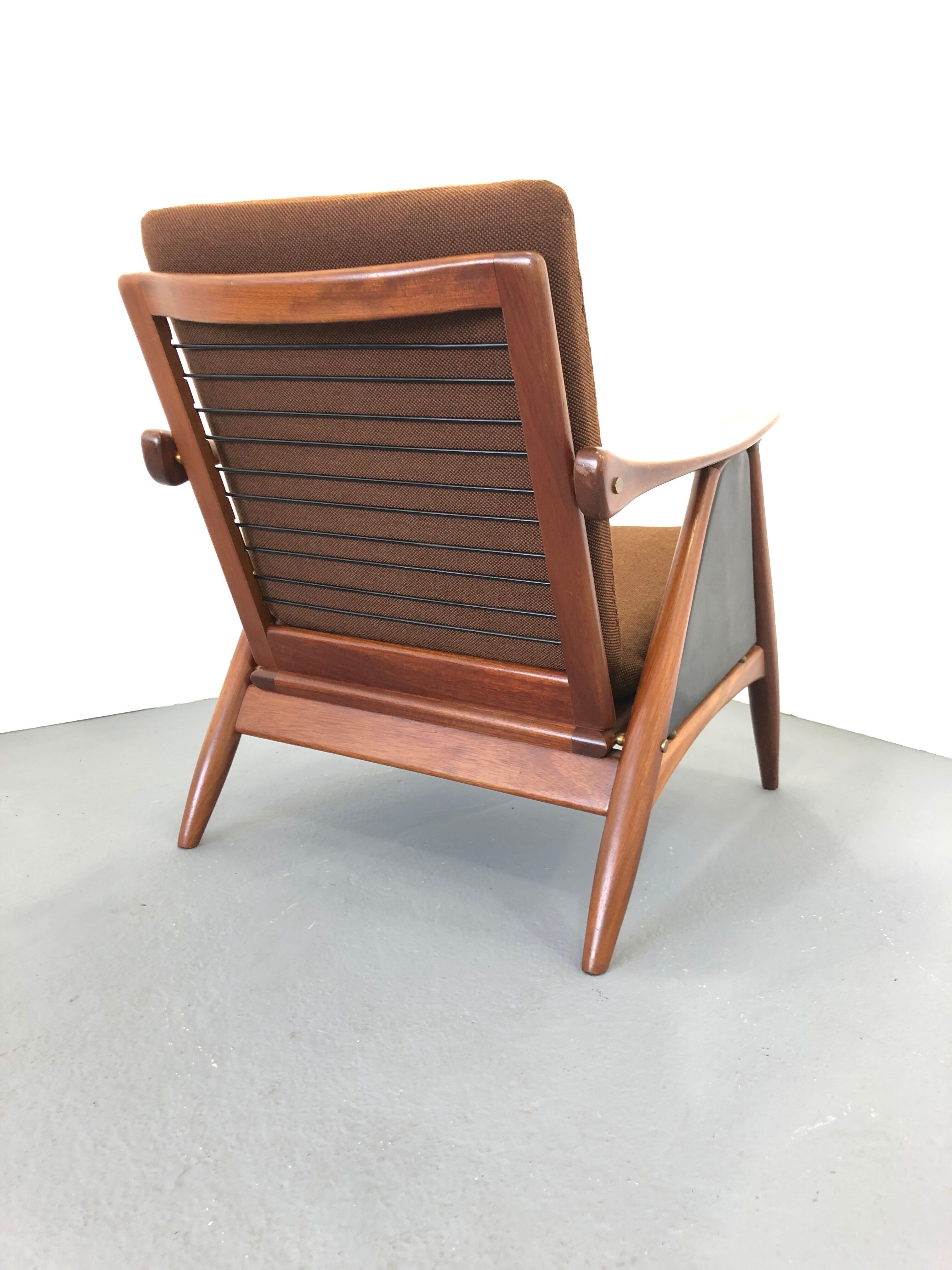 Vintage Danish Modern Lounge Chair, 1960s