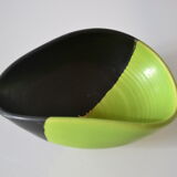 Vintage two-tone ceramic cup 50's