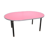 Mullca oval table for children , formica 1970